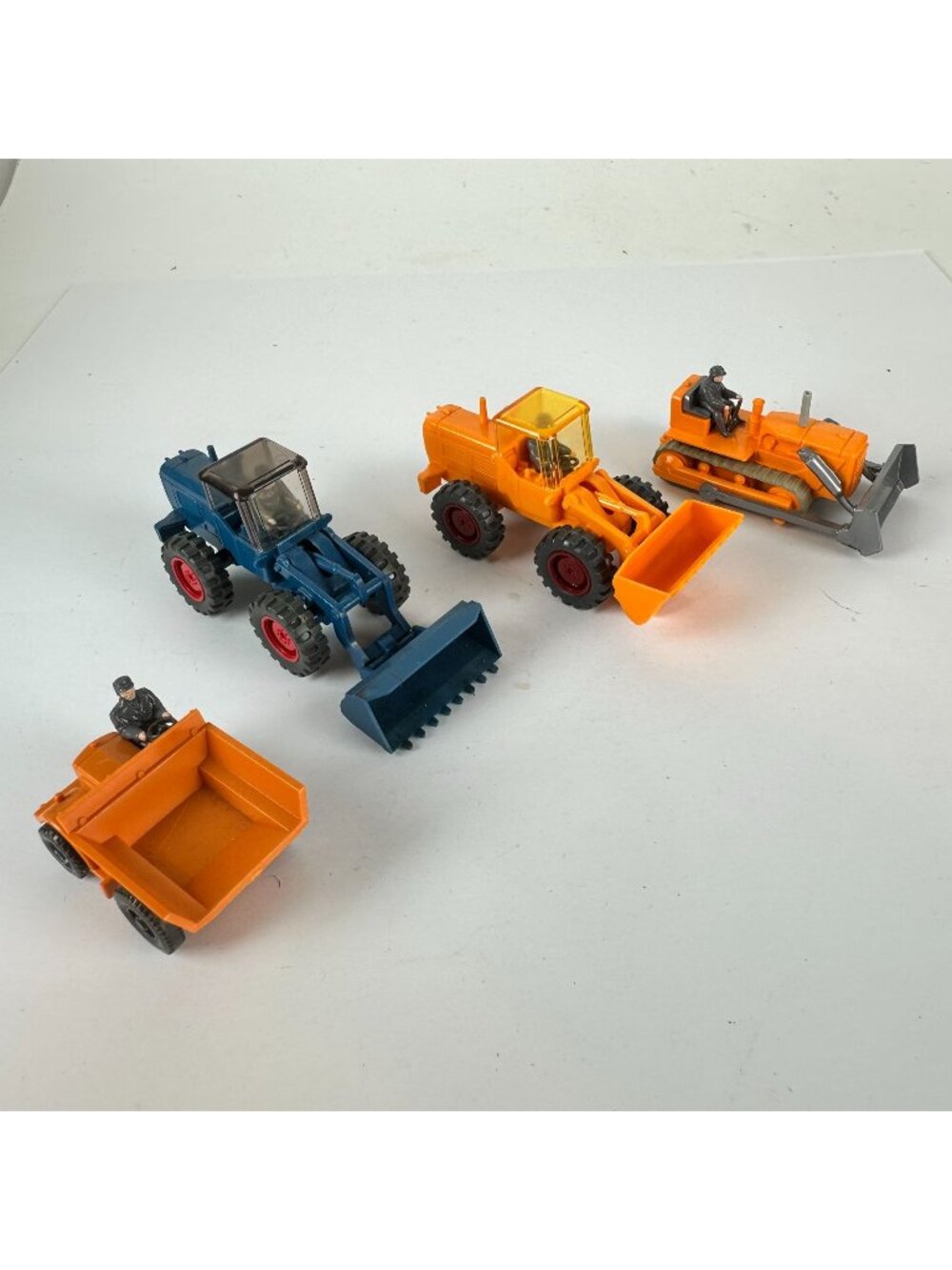 Wiking Modelle Vintage Plastic Tractor Lot Construction Vehicles